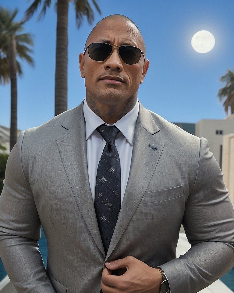 00279-2619779676-up close a 25 year old Dwayne Johnson wearing teardrop aviator shape sunglasses Famous celebrity bald head, With tattoos Wearin_clintDwayne.jpg